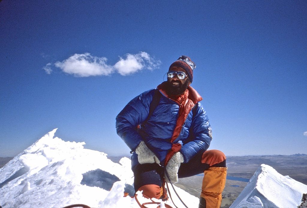 Almo Giambisi in Bolivia, 1981