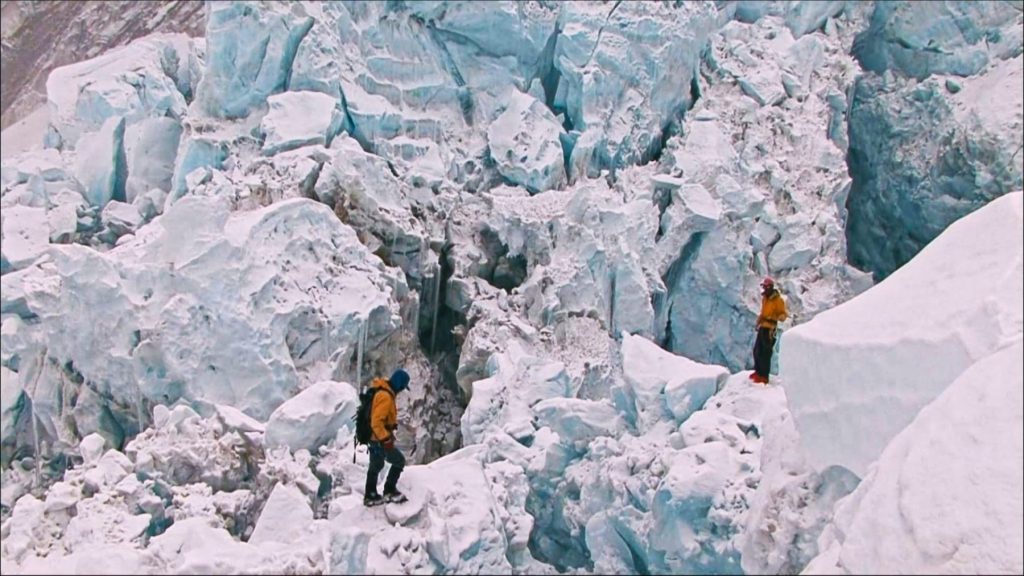 Dal film The Icefall Doctor, presentato anche al Film Festival di Trento