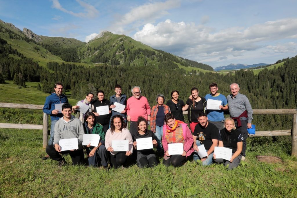 Foto di fine corso della scorsa edizione