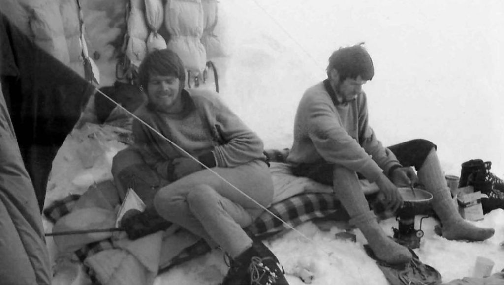 I fratelli Messner al Campo base del Nanga Parbat