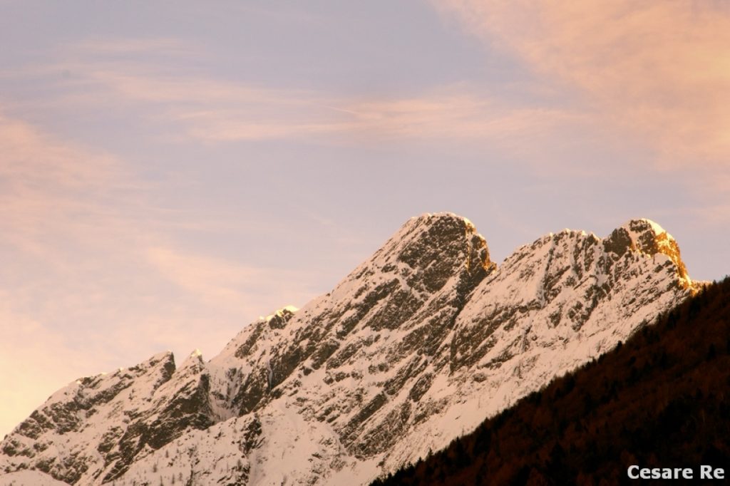 Il Monte Gridone (o Limidario), sul confine con la Svizzera. Foto Cesare Re