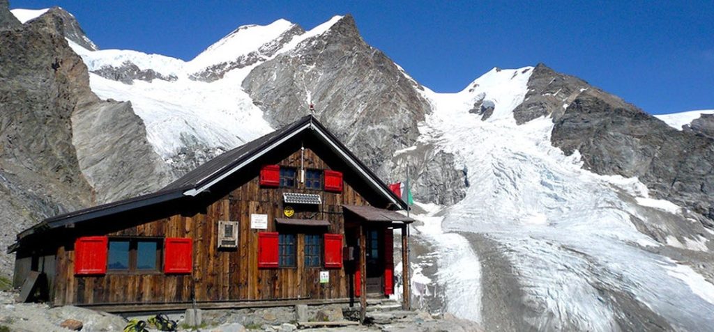 Il Rifugio Mezzalama. Foto CAI Torino
