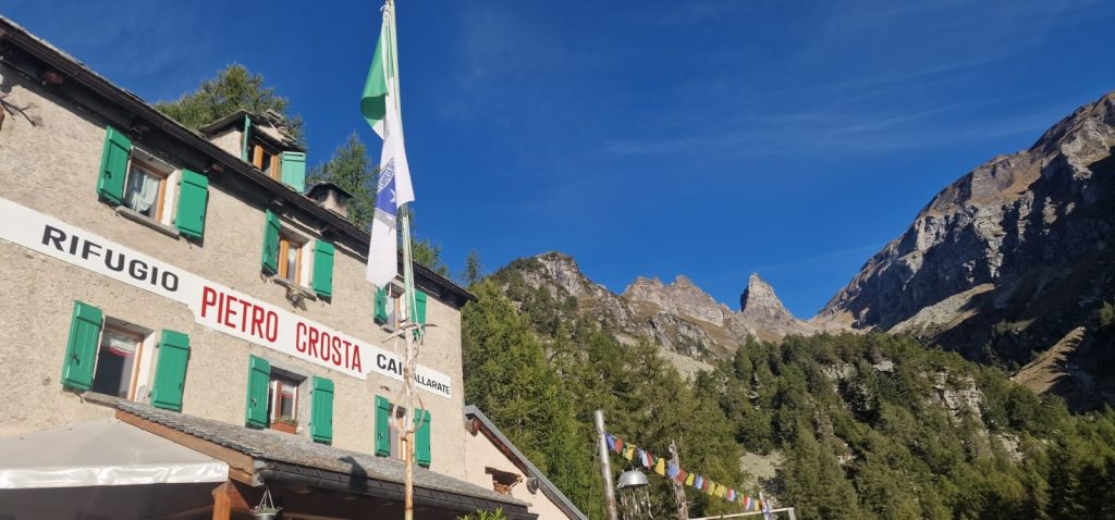 Il rifugio Pietro Crosta all