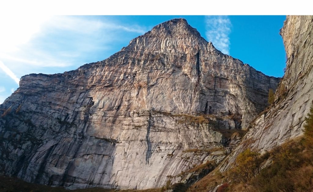 La big wall del Poncione d