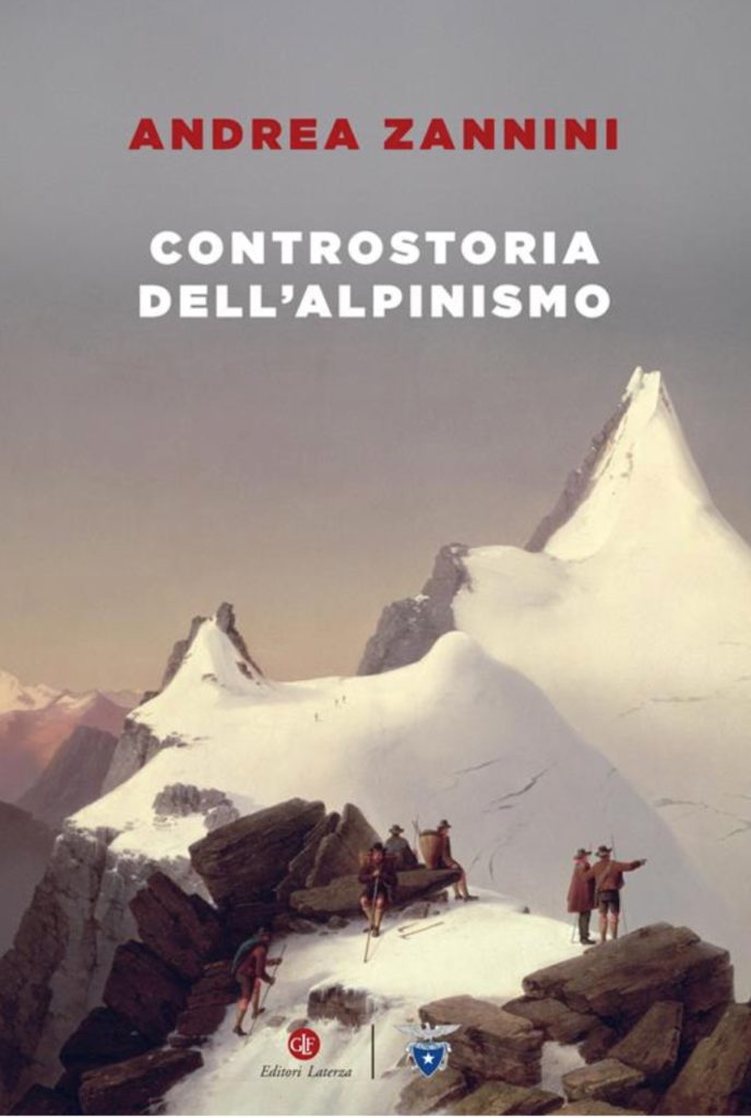 La copertina di Controstoria dell'alpinismo