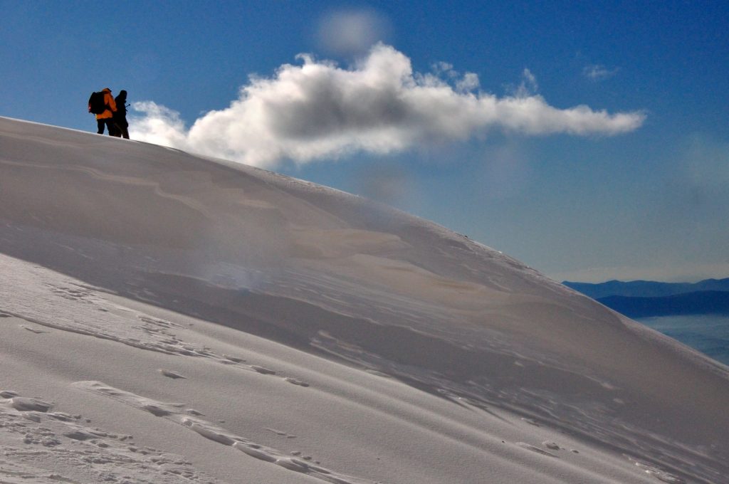 La cresta sommitale del Pizzo Deta, foto SA