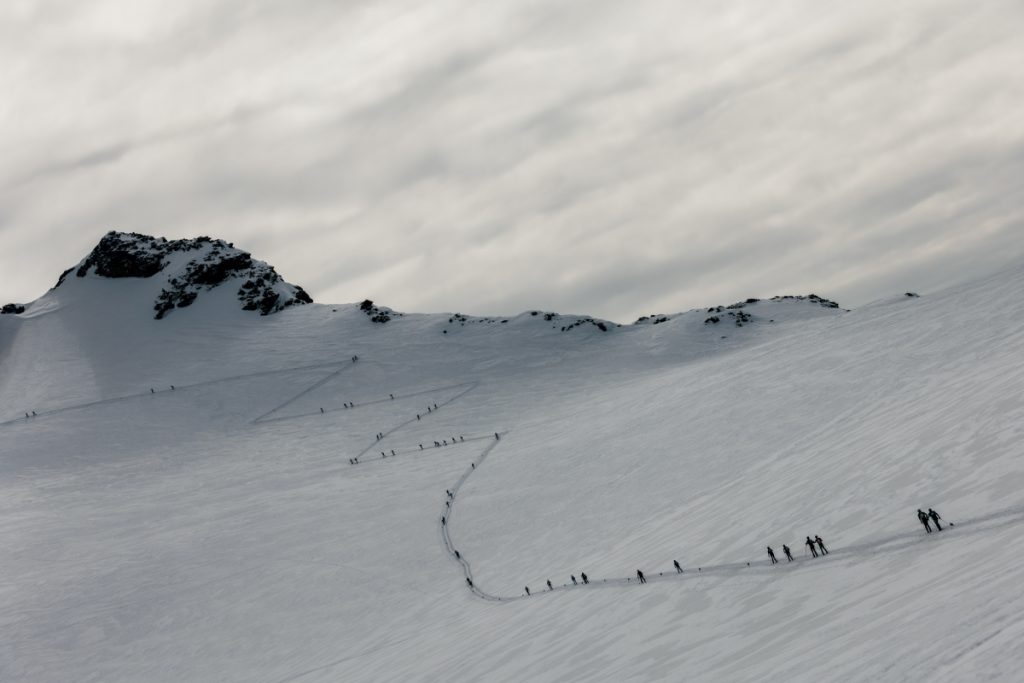 La fila dei concorrenti Ph Pierre Lucianaz
