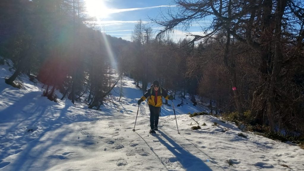Le ciaspolate sono spesso il primo passo in vista di altre avventure invernali