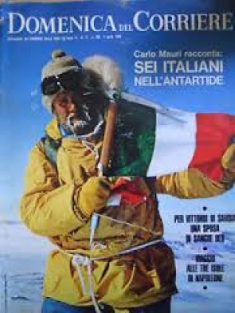 Mauri sulla copertina della Domenica del Corriere nel 1969