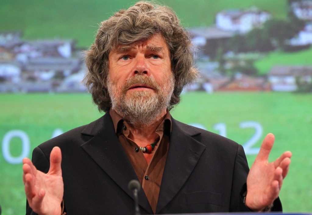 Reinhold Messner. Foto ANSA
