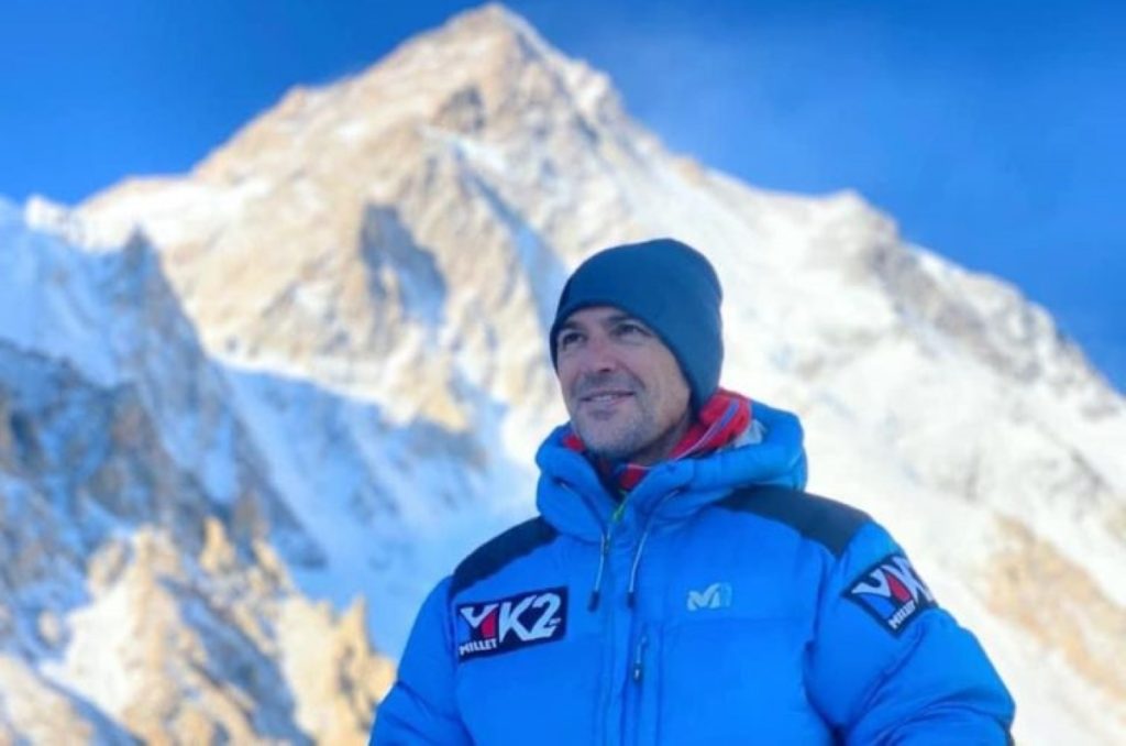 Sergi Mingote ai piedi del K2