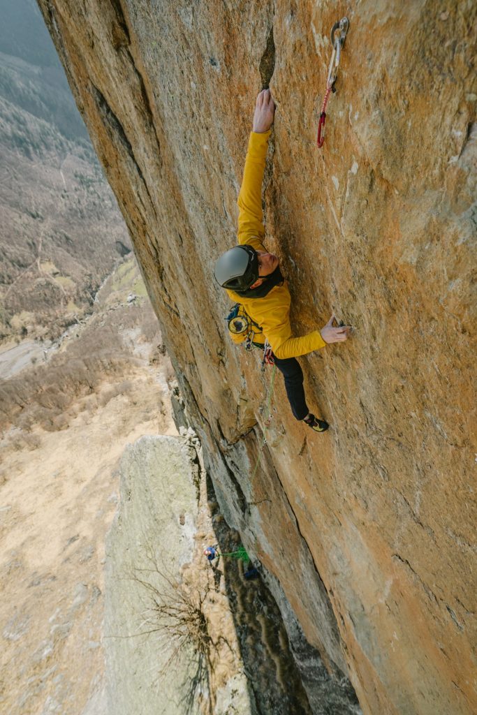 Sui graniti della Patagonia. Foto Matteo Pavana