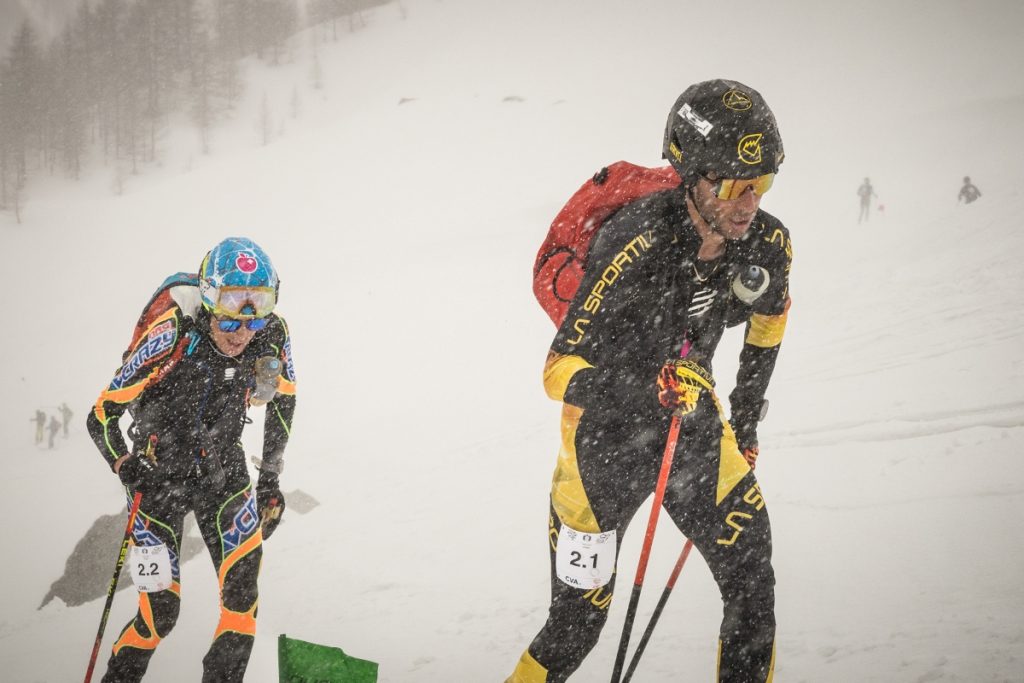 William Boffelli e Nadir Maguet in azione. Foto Maurizio Torri