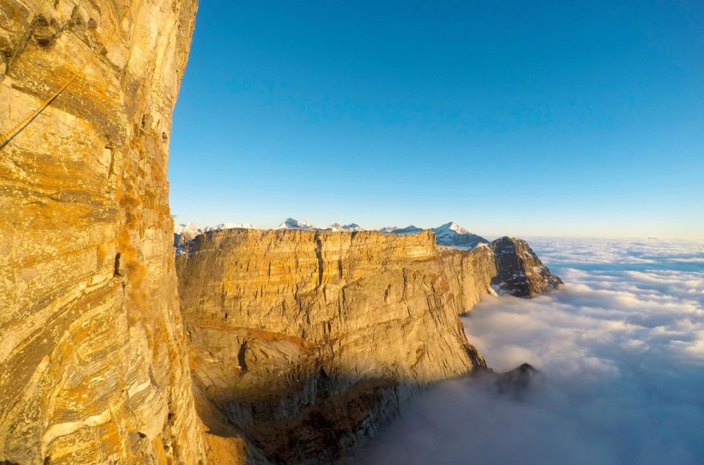 Il Poncione d'Alnasca e la Cresta della Föpia. Foto Matteo Della Bordella