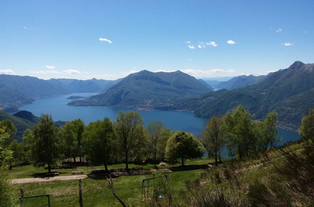 La vista sul Lago di Como. Foto Wilma Milani