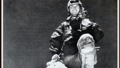 Jean Couzy sulla vetta del Makalu nel 1955