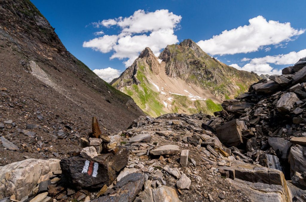 Il Passo Grandinagia (2698 m). Foto Marco Volken