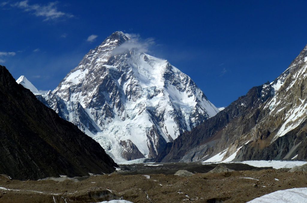 Il K2 da Concordia, foto Stefano Ardito