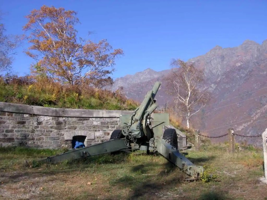 Il cannone del Forte di Bara @ Camminare nella storia