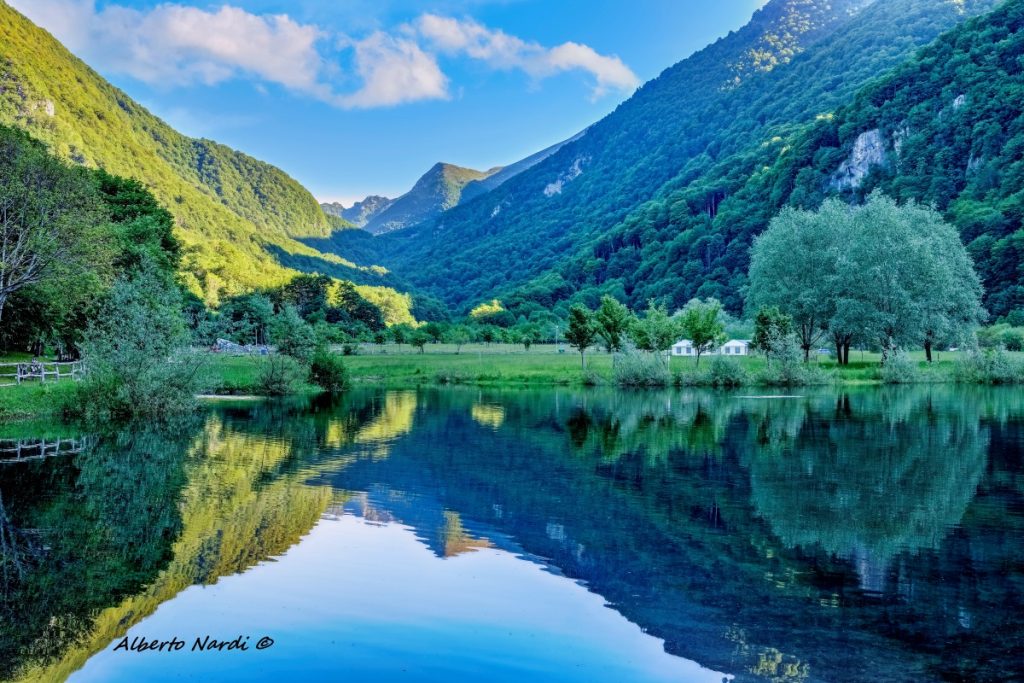 Il laghetto di Canneto. Foto Alberto Nardi