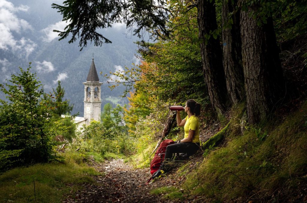 Sul Cammino di San Vili, in Trentino. Foto Mondino