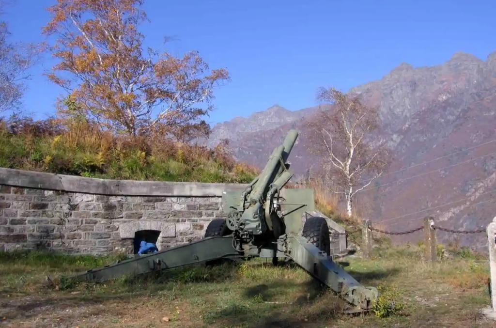 Il cannone del Forte di Bara @ Camminare nella storia_