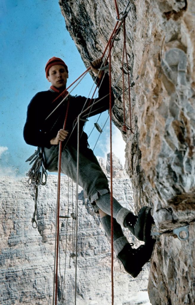 Barbier sulla Punta di Campiglio nel 1865 @ Jean Bourgeois