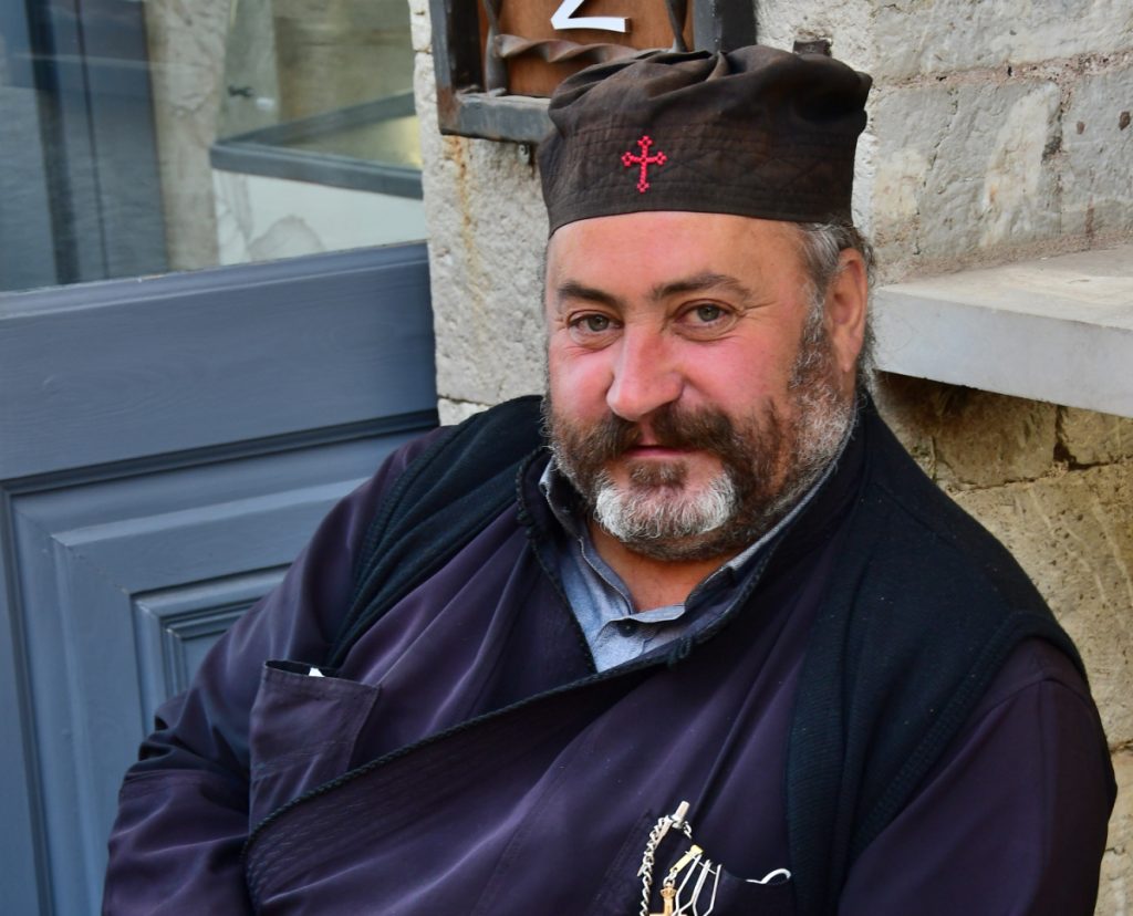 Dimitsana, il pope Panayoti, foto SA