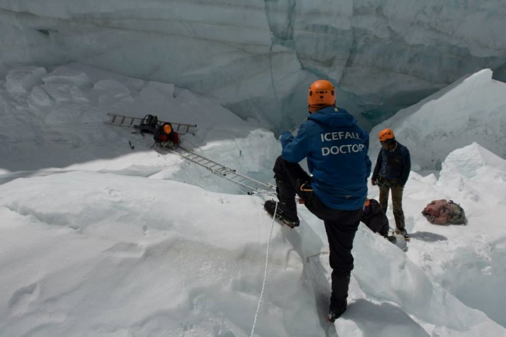 Icefall Doctors in azione @ GlacierWorks - David Breashears