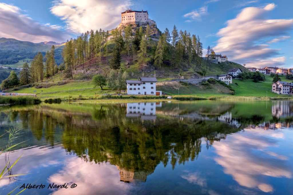 Il Castello di Tarasp. Foto Alberto Nardi