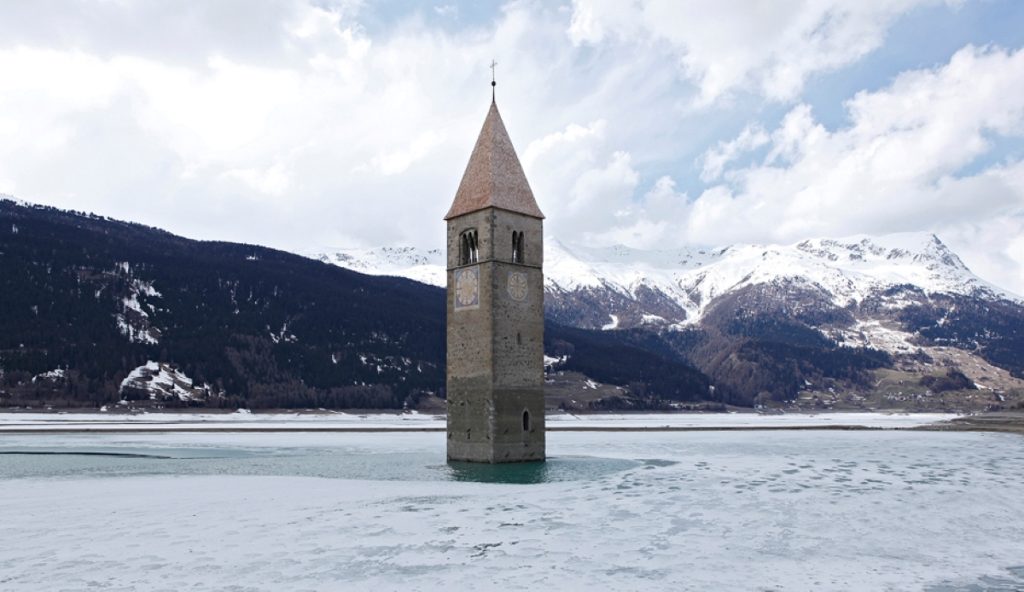 Il Lago di Resia, tra lelocation dell