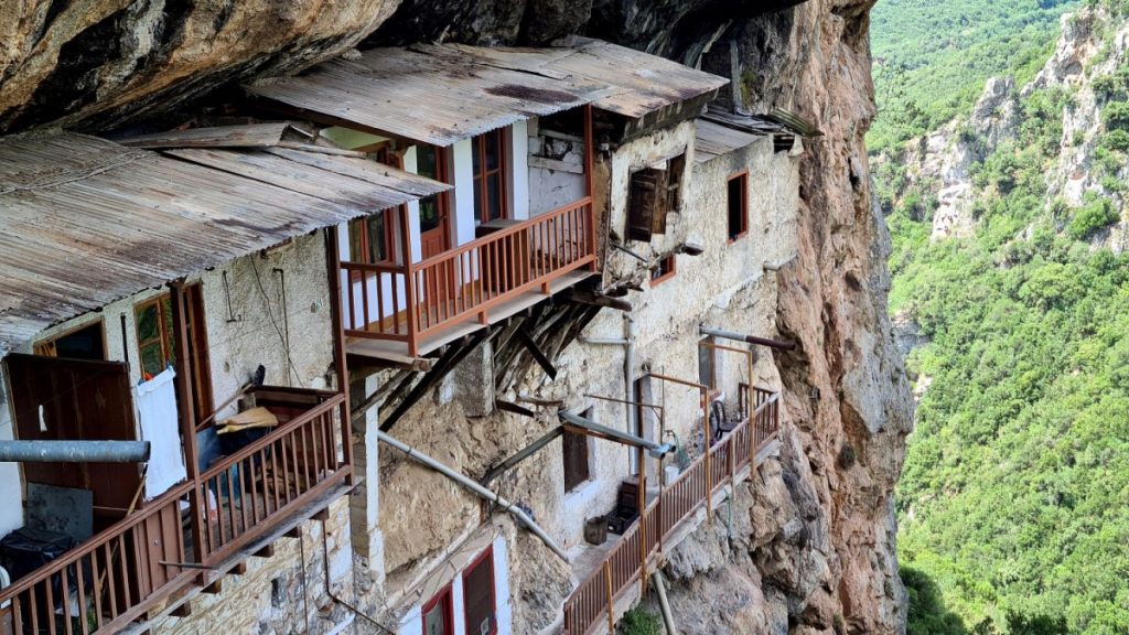 Il monastero di Prodromos. Foto Stefano Ardito