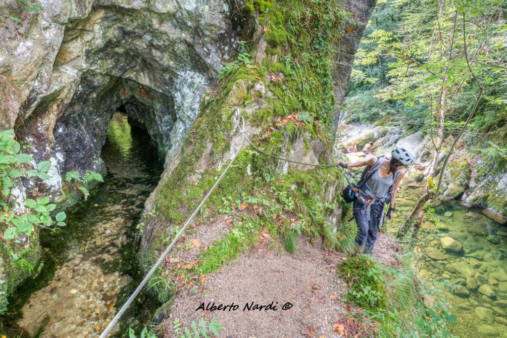 Il percorso è in gran parte facile. Foto Alberto Nardi