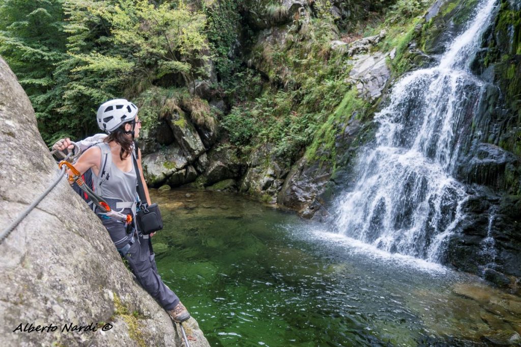 Il tracciato nelle Gole dell