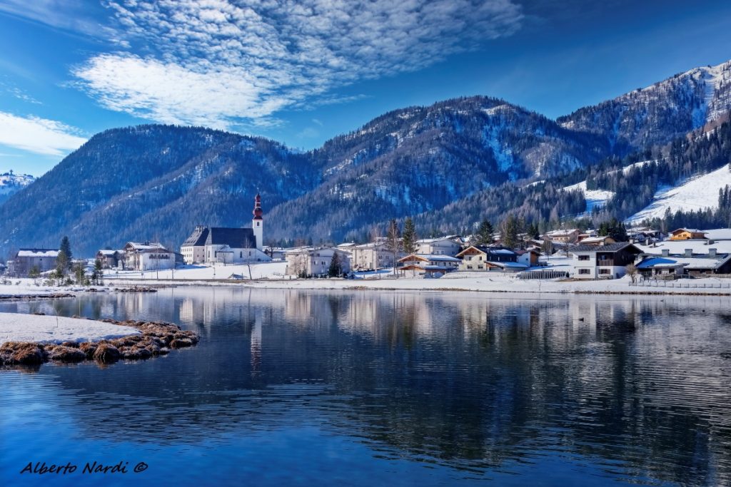 Il villaggio di Sankt Ullrich am Pillersee. Foto Alberto Nardi
