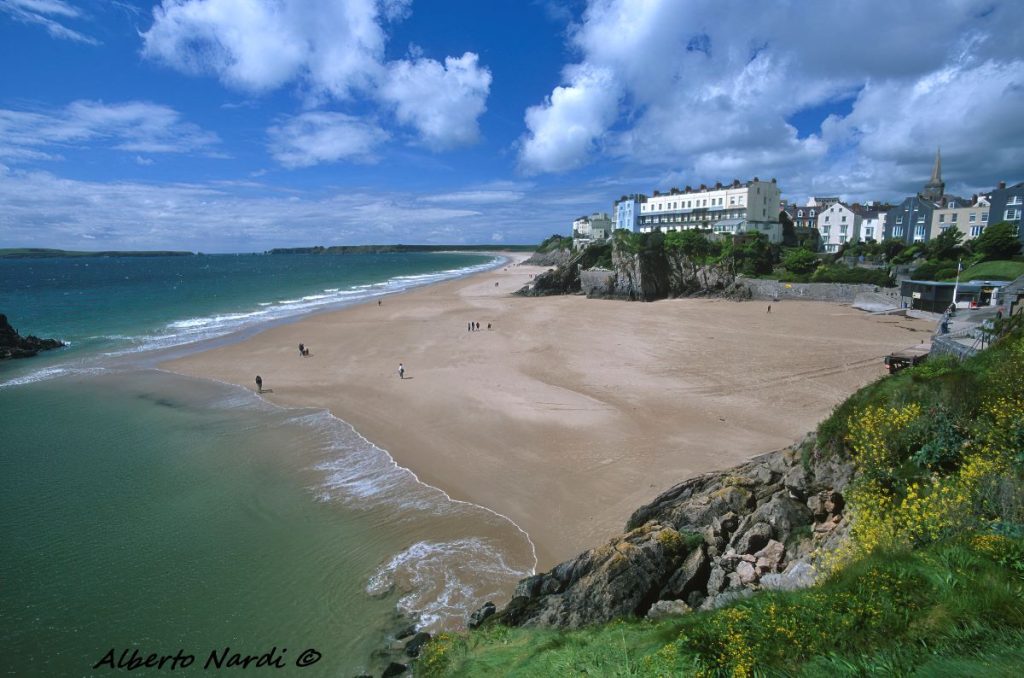 Il villaggio di Tenby. Foto Alberto Nardi