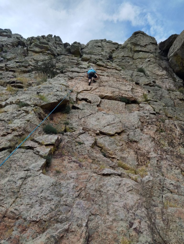 La falesia di Alange