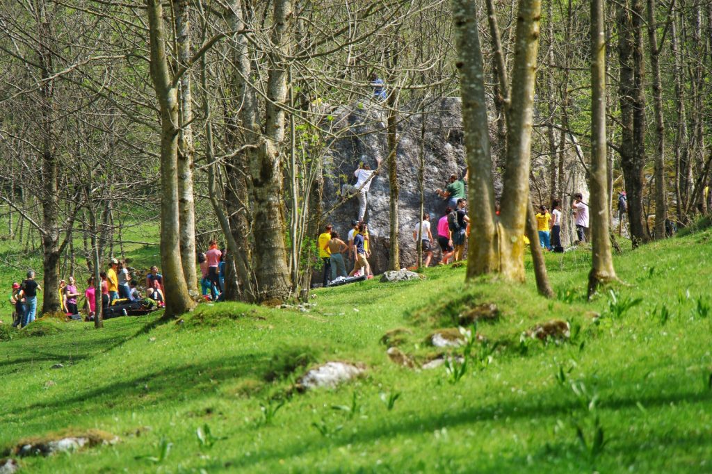 La passata edizione di Melloblocco