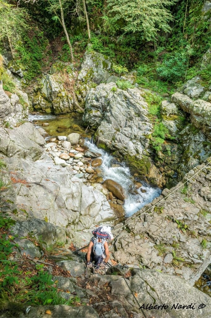 La risalita. Foto Alberto Nardi