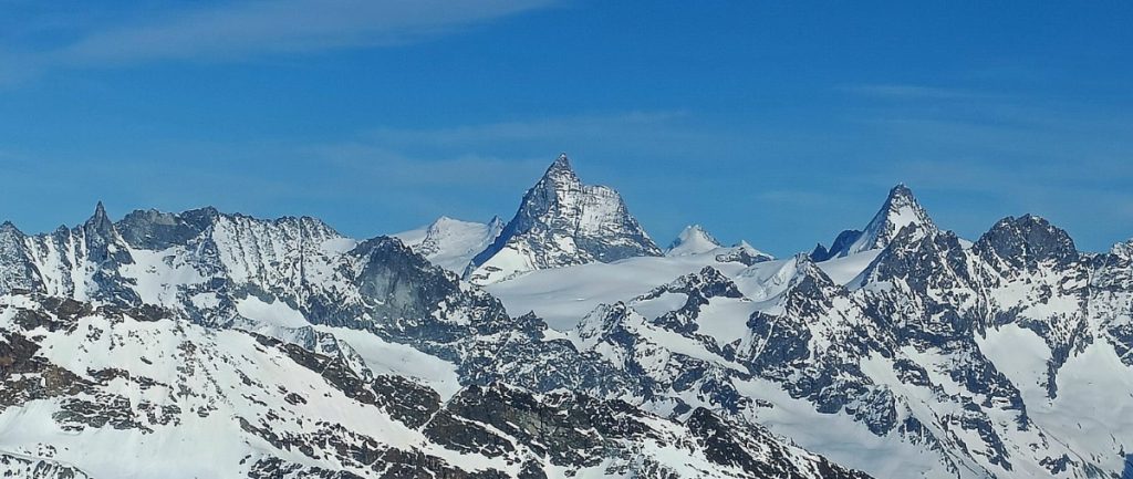 La vista sul Cervino. Foto Matteo Colizzi