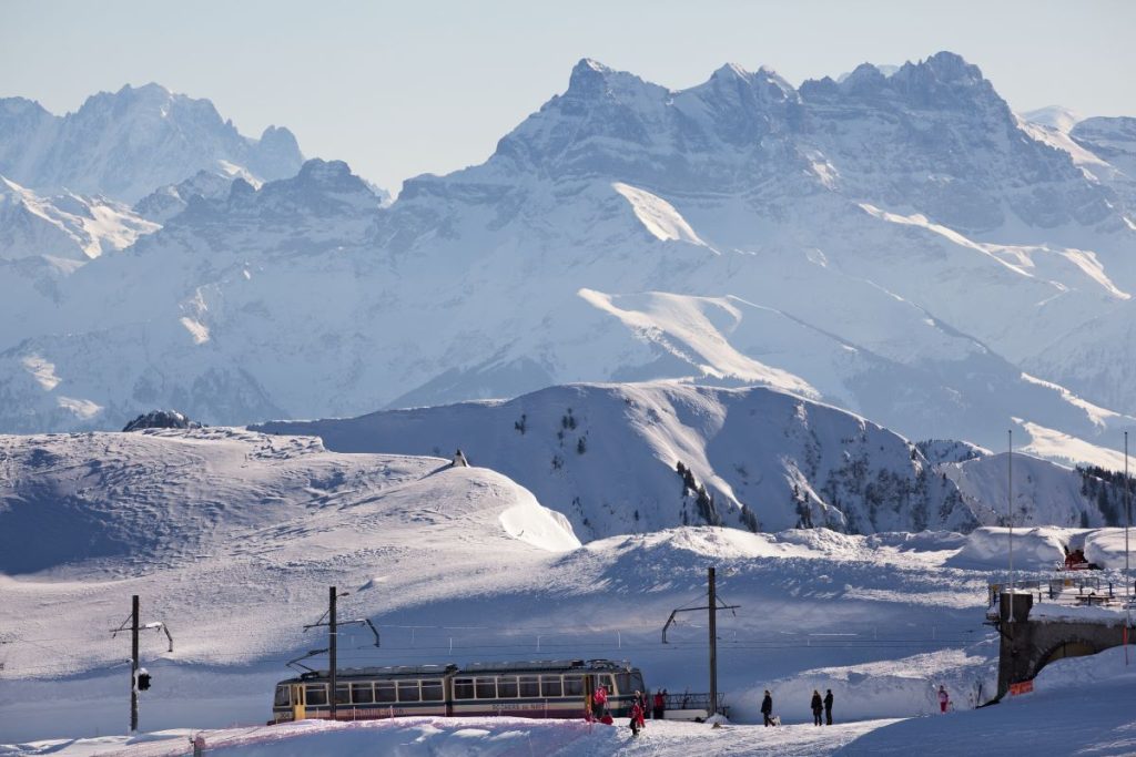 Le Alpi bernesi sullo sfondo @ MOB