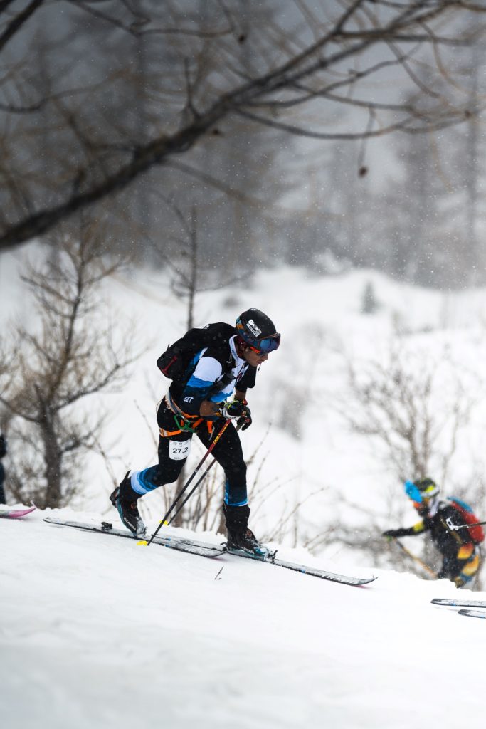Radua in azione al Millet Tour du Rutor. @ Pierre Desmottes