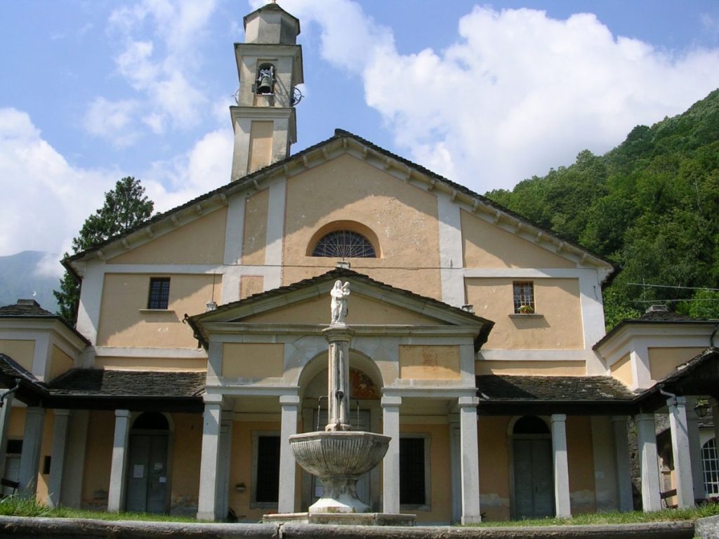 Santuario del Boden. Foto Comune di Ornavasso