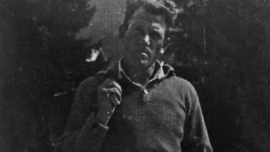Una delle rare immagini di Emil Solleder