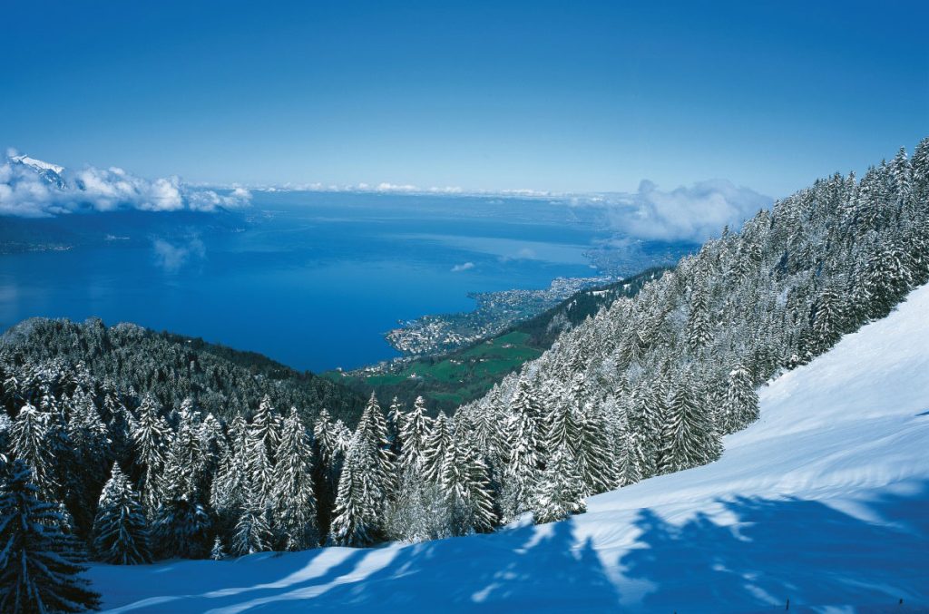Il panorama sul lago di Ginevra. Foto Schweiz Tourismus, Stephan Engler
