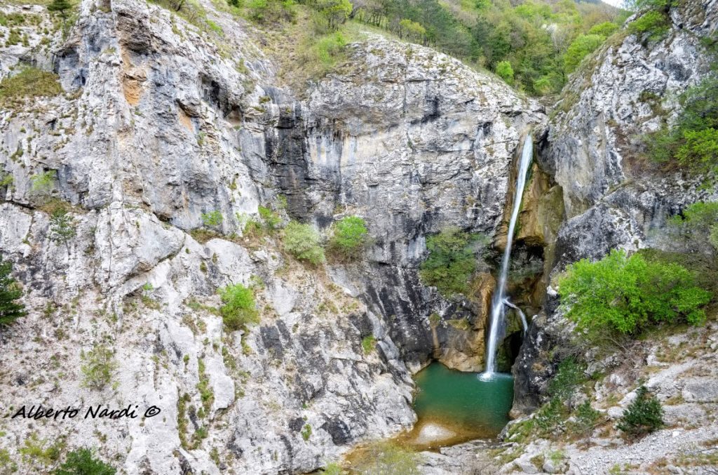 La Cascata della Val Rosandra. Foto Alberto Nardi