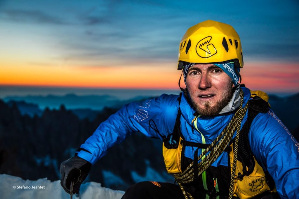 Denis Trento, caduto lo scorso venerdì sul Monte Paramont. Foto Stefano Jeantet