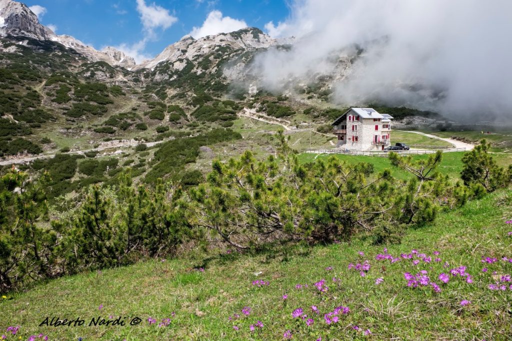 Il Rifugio Scalorbi nella Riserva naturale di Campobrun. Foto Alberto Nardi