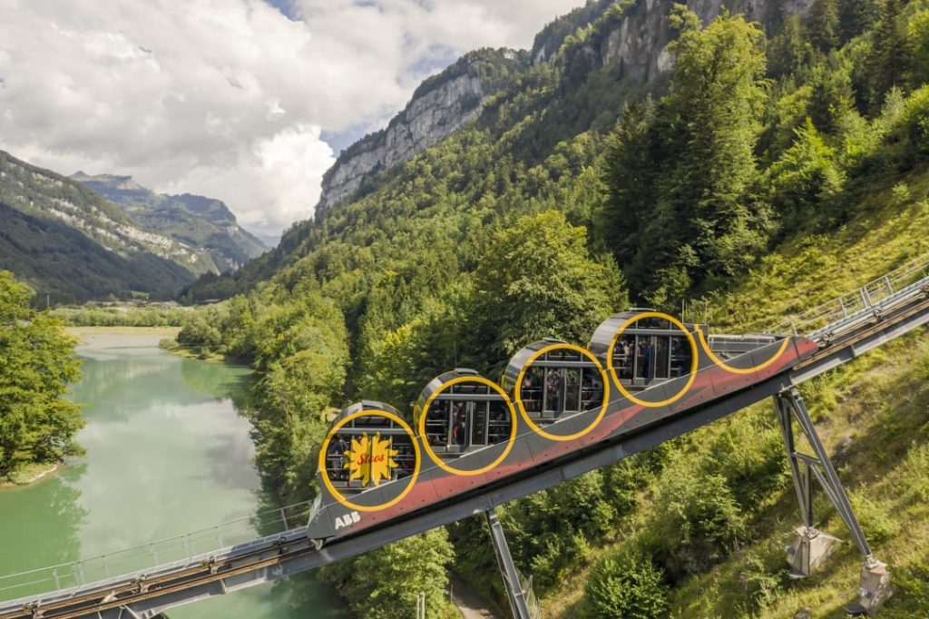 La Stoosbahn, nel Canton Svitto @myswitzerland