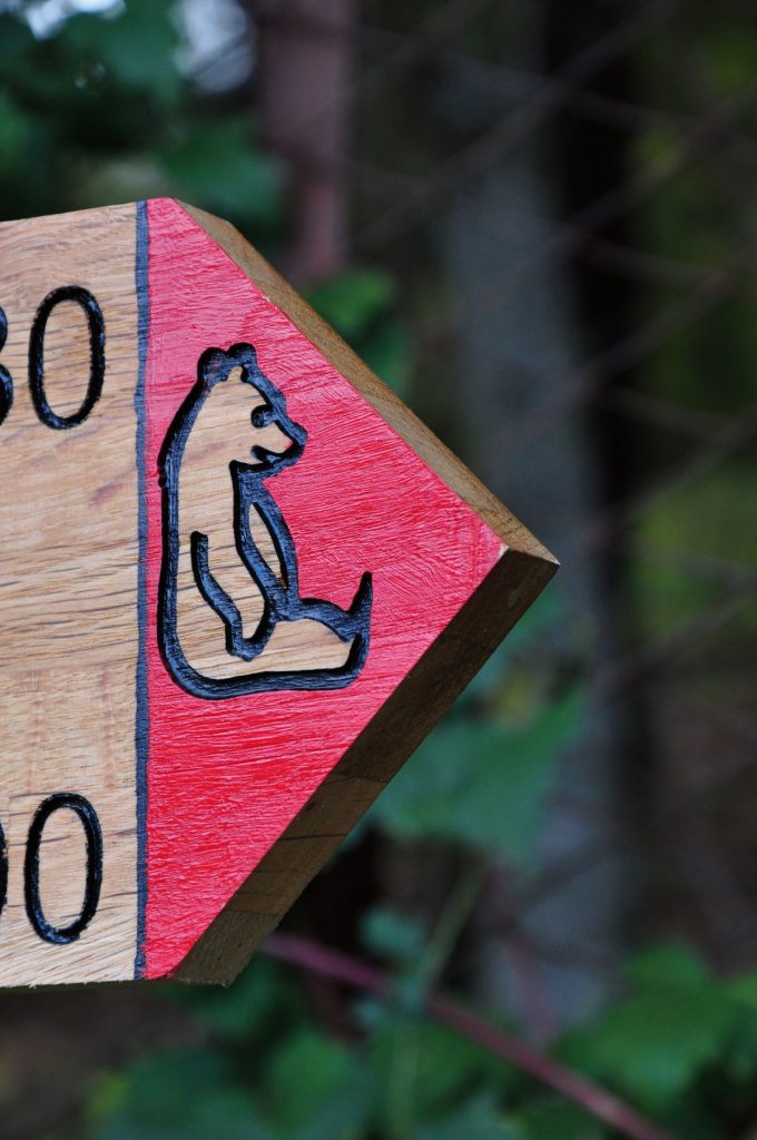 Cartello PNALM. Foto Stefano Ardito